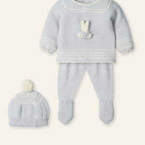 Traje de 3 piezas Canesú Conejo Rabbit Moonlight