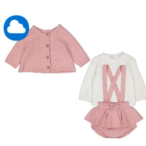 Conjunto de bebe  3 piezas de niña