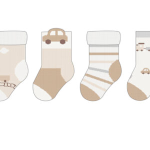 Set de 4 calcetines